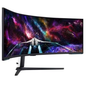 Monitor Samsung 57" G95NC Odyssey Neo G9 ukrivljen, Mini-LED, VA, 7680x2160, 3x HDMI, DP, USB, 240Hz