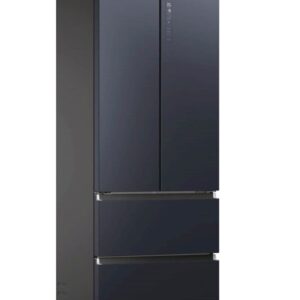 Hladilnik HAIER HFW7720ENMB, 200,6 cm, E, 477 l, French Door, iconic črna