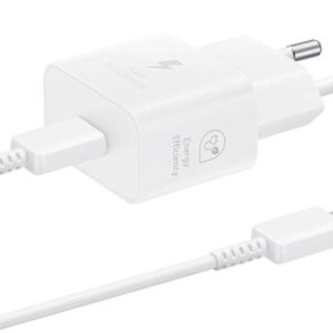 SAMSUNG ADAPTER+KABEL HITRI TYPE-C TO TYPE-C 25W WHITE