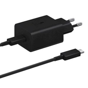 SAMSUNG ADAPTER HITRI + KABEL TYPE-C to TYPE-C 45W BLACK