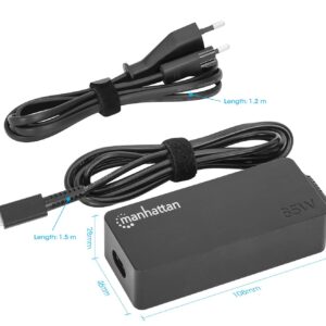 USB-C Power Delivery Laptop Charger-65W MANHATTAN