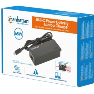 USB-C Power Delivery Laptop Charger-65W MANHATTAN