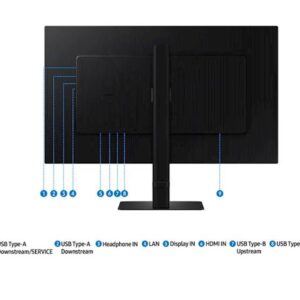 Monitor Samsung 27" S80UD ViewFinity S8, IPS, 3840x2160, HDMI, DP, USB-C