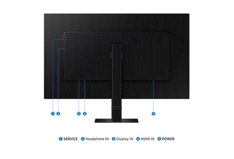 Monitor Samsung 27" S70D ViewFinity S7, IPS, 3840x2160, HDMI, DP