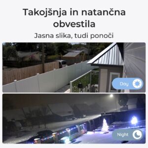 Reolink IP Kamera Argus serija B310 3MP, Baterijska, Nočno snemanje, LED luč, Wi-FI