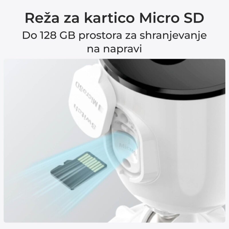 Reolink IP Kamera Argus serija B310 3MP, Baterijska, Nočno snemanje, LED luč, Wi-FI