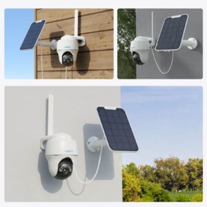 Reolink IP Kamera GO serija G430 5MP, Zunanja, Baterijska, 4G LTE, 355° Pan & 140° Tilt
