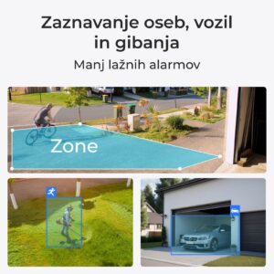 Reolink IP Kamera  W320 Wi-fi, 5MP, Zunanja, Nočni vid, Bela
