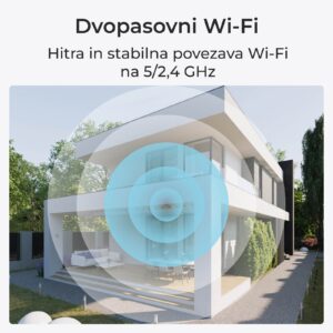 Reolink IP Kamera  W320 Wi-fi, 5MP, Zunanja, Nočni vid, Bela