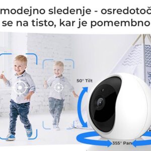 Reolink IP Kamera  E serija E330 Wi-fi, Notranja, 5MP, Auto sledenje,Bela