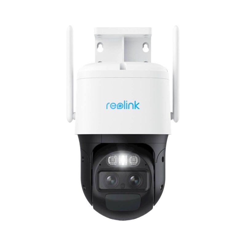 Reolink IP Kamera Trackmix Serija B770 Zunanja, Baterijska, Dvojna Leča, Samodejno sledenje, zoom.
