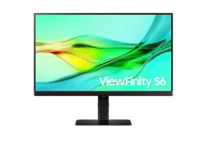 Monitor Samsung 24" S60UD ViewFinity S6, IPS, 2560x1440, HDMI, DP, USB-C