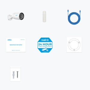 Reolink Ip Kamera ColorX serija P320X 4MP, Zunanja, Barvni nočni vid, POE