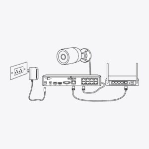 Reolink Ip Kamera ColorX serija P320X 4MP, Zunanja, Barvni nočni vid, POE