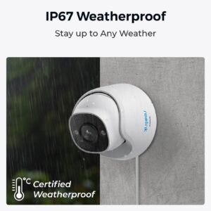Reolink Ip Kamera ColorX serija P324 5MP, POE, 30m Nočni vid