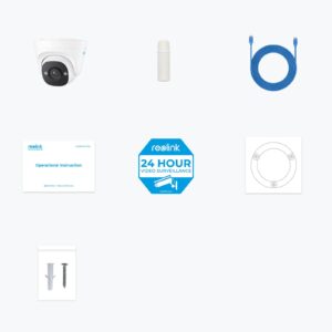 Reolink Ip Kamera ColorX serija P324 5MP, POE, 30m Nočni vid