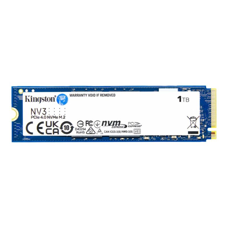 SSD Kingston M.2 PCIe NVMe 1TB NV3, 6000/4000MB/s, 4.0 x4