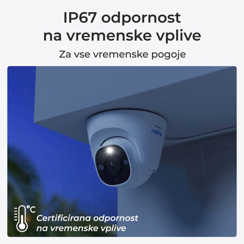 Reolink Ip Kamera serija P334 4K, Zunanja, 8MP, POE