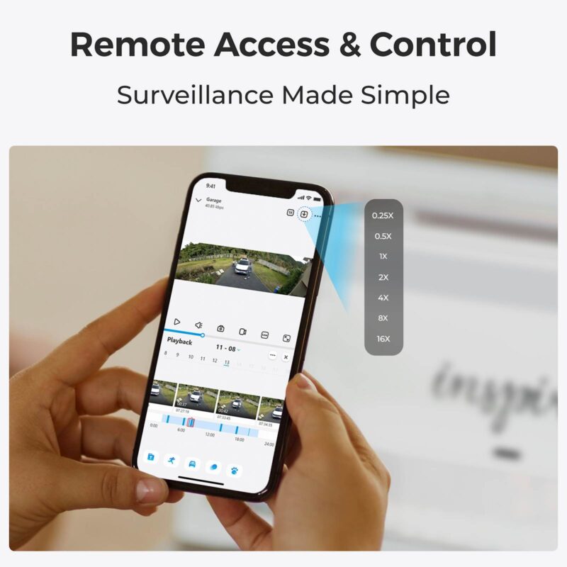 Reolink IP Kamera Duo serija P750 4K, 16MP, 180° panorama, zunanja, POE
