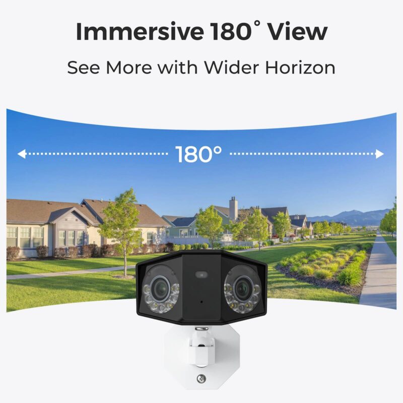 Reolink IP Kamera Duo serija P750 4K, 16MP, 180° panorama, zunanja, POE