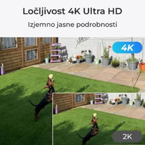 Reolink Ip Kamera serija P344 4K, 12MP, Barvni nočni vid, Dome POE