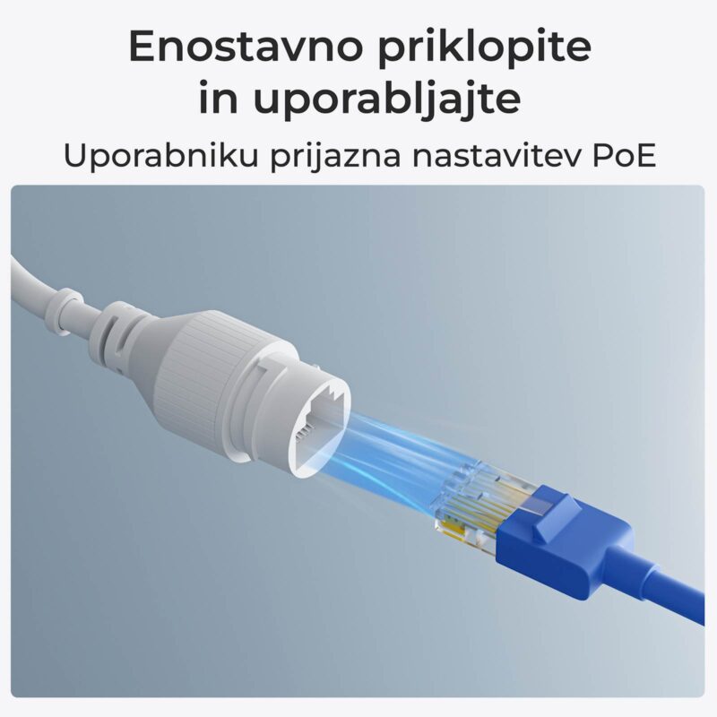 Reolink NVR snemalnik NVS4 16Mp, 4 kanalni POE, 24/7 snemanje, do 6TB HDD, odaljen dostop.