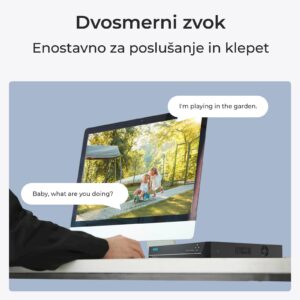 Reolink NVR snemalnik NVS36 16MP, 36 kanalni, dvosmerni zvok, podpora do 48 TB HDD
