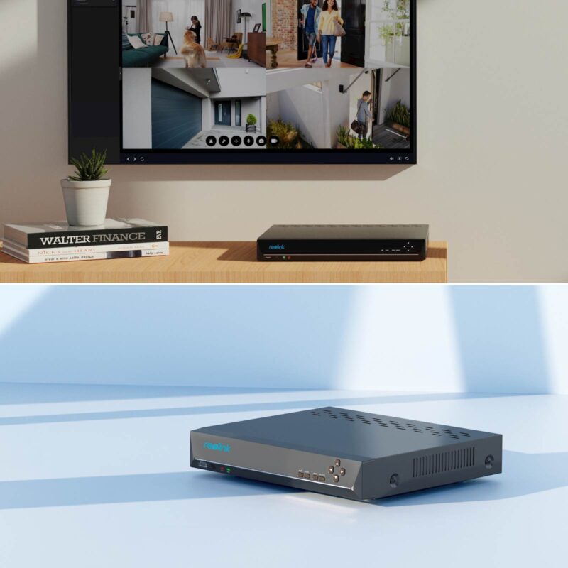 Reolink NVR snemalnik NVS36 16MP, 36 kanalni, dvosmerni zvok, podpora do 48 TB HDD