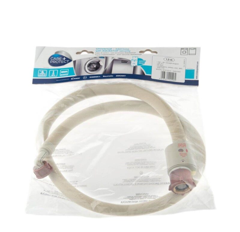 Univerzalna Aquastop dovodna cev za pralne in pomivalne stroje 1,5 m (Care+Protect)
