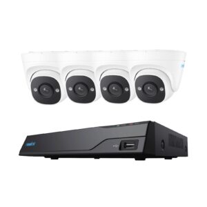 Reolink NVR snemalnik NVS8-5MD4 5MP, 8 kanalni NVR, 2TB HDD, 4x kamera POE