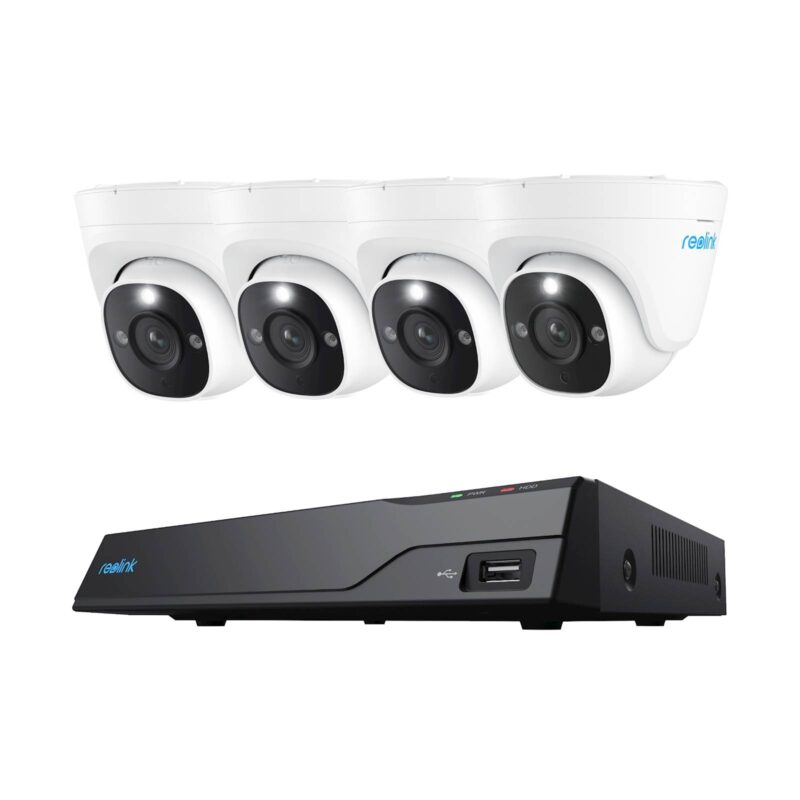 Reolink NVR snemalnik NVS8-12MD4 4k, 12MP, 8 kanalni NVR, 2TB HDD, 4x kamera POE