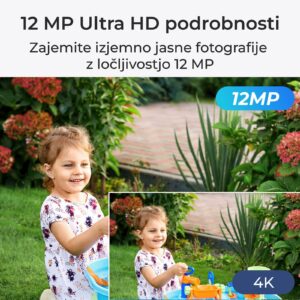 Reolink NVR snemalnik NVS8-12MD4 4k, 12MP, 8 kanalni NVR, 2TB HDD, 4x kamera POE