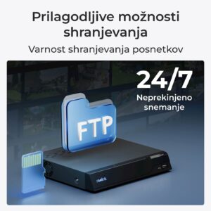Reolink IP Kamera  W437 4K, Wi-Fi 6, IK10 Odporna na udarce, 5x zoom, Barvni nočni vid