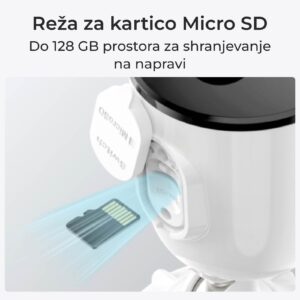 Reolink IP Kamera Argus serija B310 Komplet z Solarnim panelom, Baterijska, Nočno snemanje.