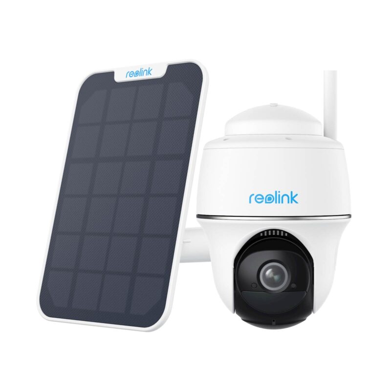 REOLINK IP KAMERA ARGUS SERIJA B430 komplet, 5MP, Zunanja, Baterijska, Pan&Tilt, Barvni nočni vid,