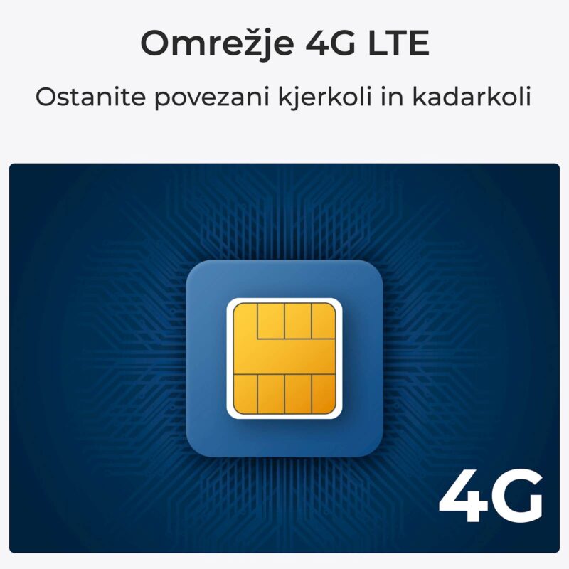 Reolink IP Kamera Trackmix Serija G770 4K, 8MP, 4G LTE, Samodejno sledenje, Baterijska