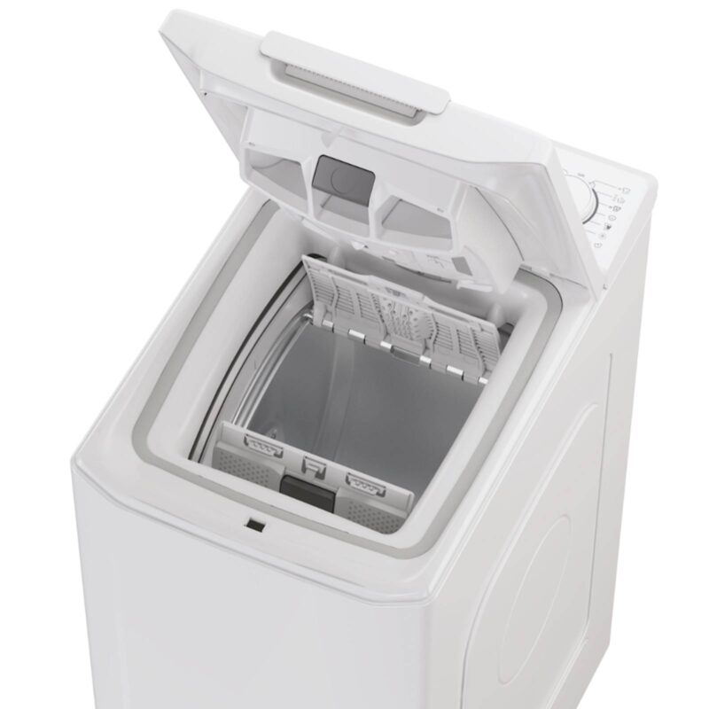 Pralni stroj CANDY TCA273D3-S, TOP LOADER, 7 kg, C
