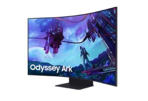 Monitor Samsung 55" G97NC Odyssey Ark ukrivljen, VA, 3840x2160, 3xHDMI, DP, USB, Wi-Fi, BT, LAN
