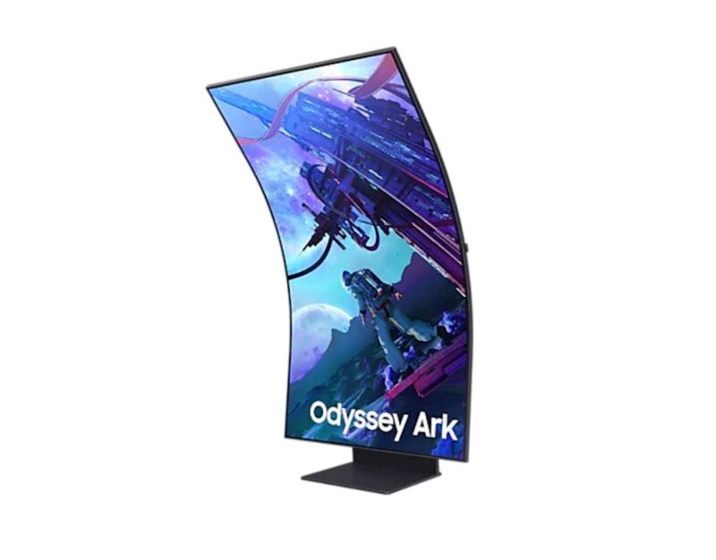 Monitor Samsung 55" G97NC Odyssey Ark ukrivljen, VA, 3840x2160, 3xHDMI, DP, USB, Wi-Fi, BT, LAN