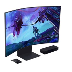 Monitor Samsung 55" G97NC Odyssey Ark ukrivljen, VA, 3840x2160, 3xHDMI, DP, USB, Wi-Fi, BT, LAN