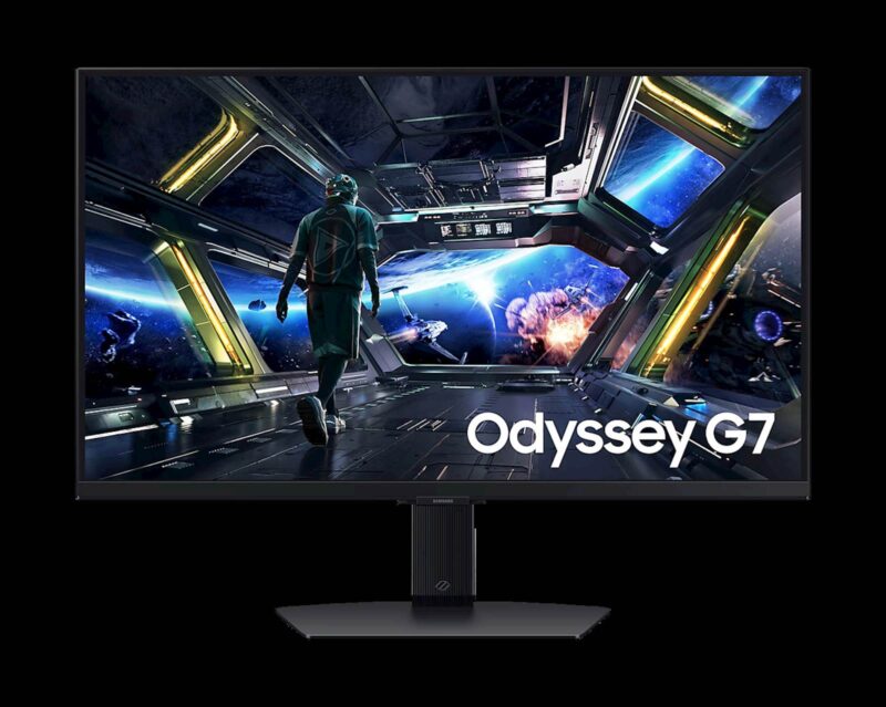 Monitor Samsung 27" G70D Odyssey G7, IPS, 3840x2160, 2x HDMI, DP, USB, W-Fi, BT