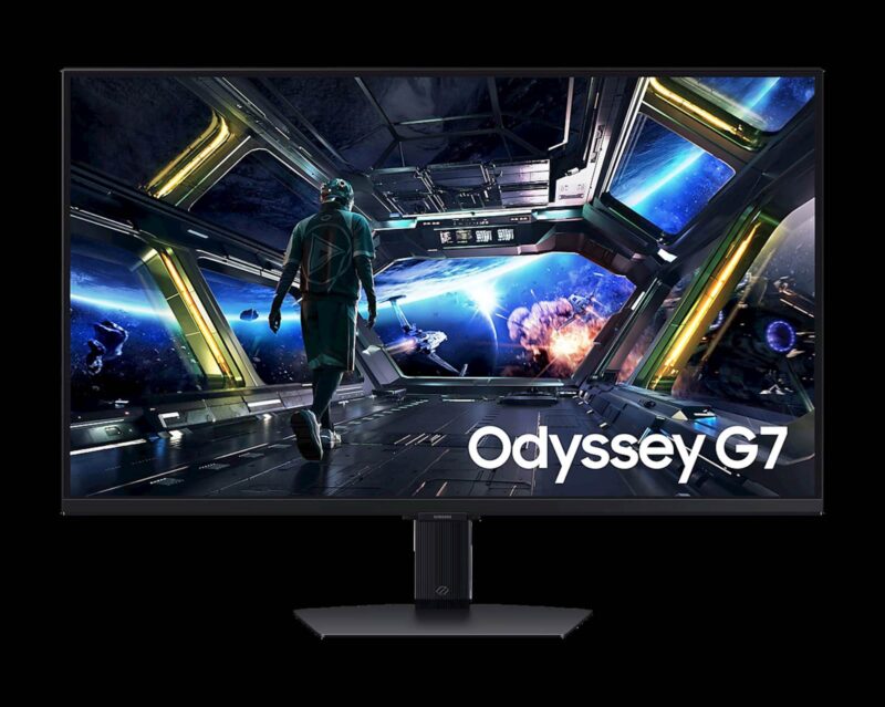 Monitor Samsung 32" G70D Odyssey G7, IPS, 3840x2160, 2x HDMI, DP, USB, Wi-Fi, BT