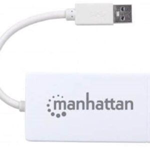 3-PORT USB 3.0 Type-C/A HUB z Ethernet Adapterjem