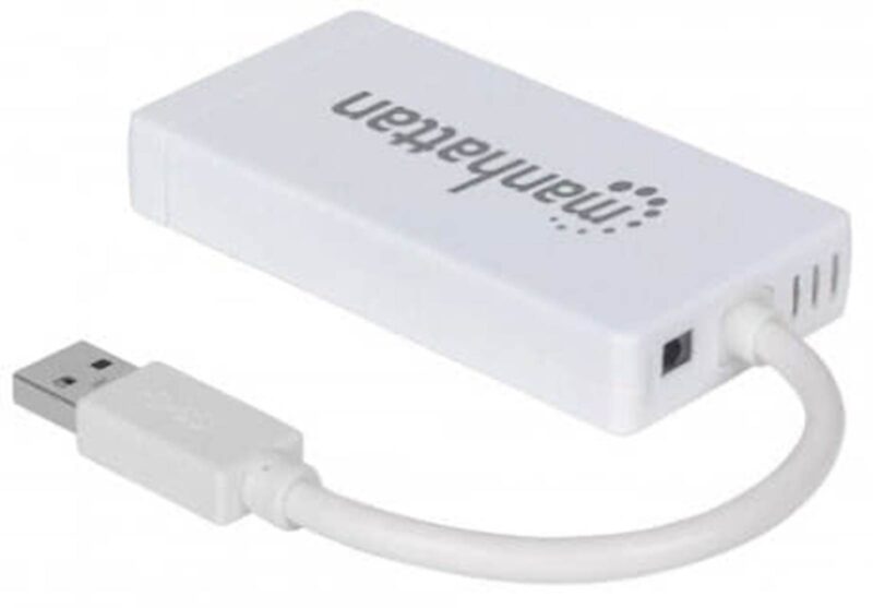 3-PORT USB 3.0 Type-C/A HUB z Ethernet Adapterjem