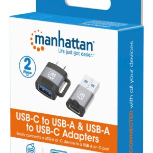 Adapter USB-A na USB-C MANHATTAN