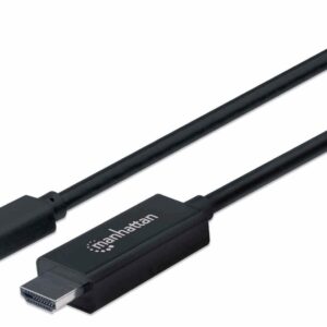 DisplayPort do HDMI kabel 4K@60Hz MANHATTAN 1m DisplayPort do HDMI kabel 4K@60Hz MANHATTAN 1m