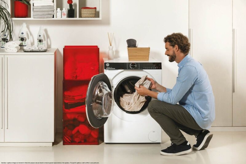 Pralni stroj HOOVER H7W 610MBC8-S, 10kg, A-20%