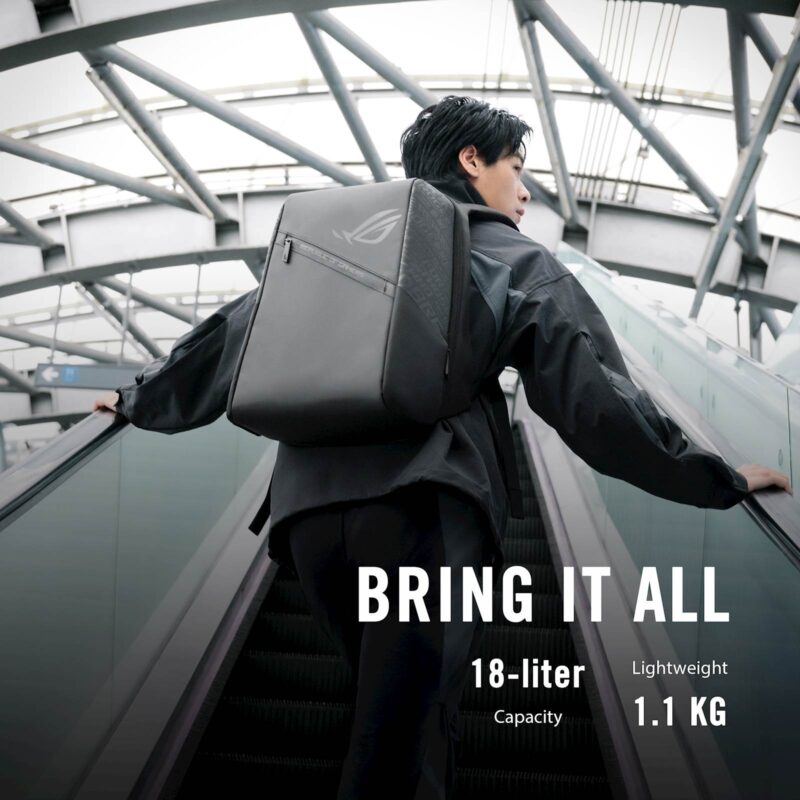 Nahrbtnik ASUS ROG Ranger Gaming Backpack 16 BP2501, črn, za prenosnike do 16''