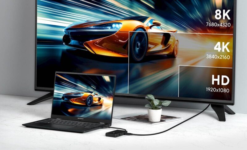 ASUS priklopna postaja ASUS Dual 4K USB-C Dock DC201 ASUS priklopna postaja ASUS Dual 4K USB-C Dock DC201