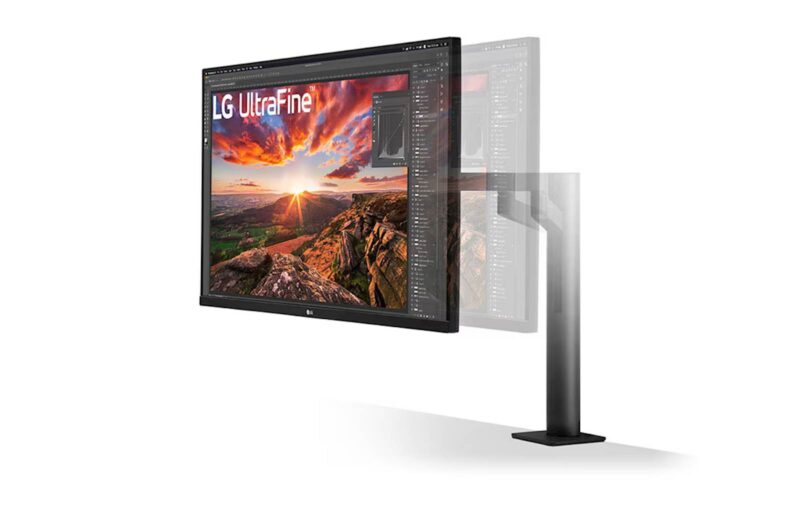 Monitor LG 31,5 32UN880K-B UltraFine Ergo, IPS, 3840x2160, 2x HDMI, DP, USB-C